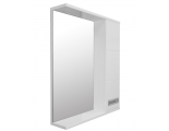 Зеркало-шкаф Loranto Дина 60 правый 600х700х140, без светильника, белый