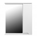 Зеркало-шкаф Loranto Mari 60 правый 600х705х150, без светильника, белый