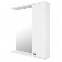 Зеркало-шкаф Loranto София 60 правый 600х700х155 без светильника, белый