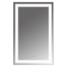 Зеркало Loranto Стиль 500*800 подсветка, сенсорный выключатель, диммер,на подложке