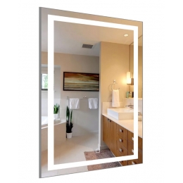 Зеркало Loranto Стиль 500*800 подсветка, сенсорный выключатель, диммер,на подложке