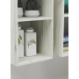 Стеллаж Mixline 368х1072х330 дуб белый, 3 ячейки, ЛДСП