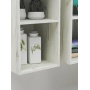 Стеллаж Mixline 720х720х330 белый дуб, 4 ячейки, ЛДСП