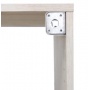 Стеллаж Mixline 720х720х330 белый дуб, 4 ячейки, ЛДСП