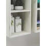 Стеллаж Mixline 1072х720х250 дуб белый, 6 ячеек, ЛДСП