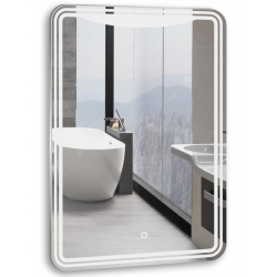 Зеркало AZARIO Мали 550х800 c подсветкой и диммером, сенсорный выключатель