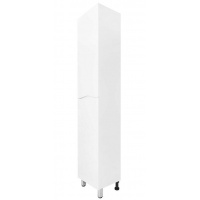 Пенал Loranto Santorini 36x30x180 напольный, левый, белый