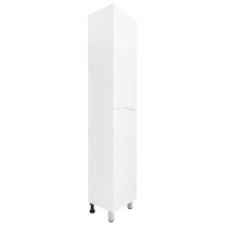 Пенал Loranto Santorini 36x30x180 напольный, правый, белый