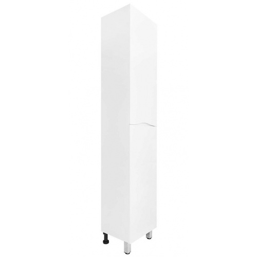 Пенал Loranto Santorini 36x30x180 напольный, правый, белый купить в интернет магазине Санрай73