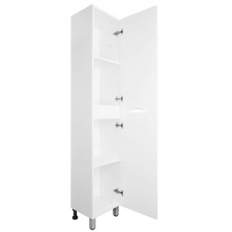 Пенал Loranto Santorini 36x30x180 напольный, правый, белый