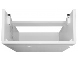Комплект Azario Тумба Kantri 45 подвесная, левая с раковиной Фостер 45, белый глянец