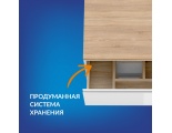 Тумба под столешницу Cersanit MODUO 60, подвесная белая (SB-SZ-MOD60-BL/Wh)