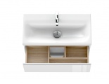 Тумба под раковину Cersanit для MODUO SLIM 80, белая (SB-SZ-MOD-MO80Sl/Wh)