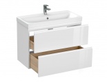 Тумба под раковину Cersanit для MODUO SLIM 80, белая (SB-SZ-MOD-MO80Sl/Wh)