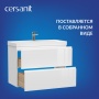 Тумба под раковину Cersanit для MODUO SLIM 80, белая (SB-SZ-MOD-MO80Sl/Wh)