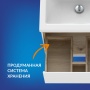 Тумба под раковину Cersanit  LOUNA для COMO 60, подвесная, белая (SP-SZ-LOU-CO60/Wh)