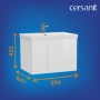 Тумба Cersanit подвесная COLOUR для COM/COLOR 60, белый (SP-SZ-COL-CM/COL/60)