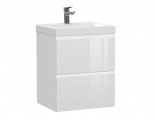 Тумба под раковину Cersanit  для MODUO 50, подвесная, белая (SB-SZ-MOD-MO50/Wh)