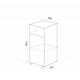 Полупенал Mixline Посейдон-35 (ПВХ) правый