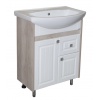 Тумба Mixline Версаль-65, белое дерево под умывальник Sanita Lux Best-65