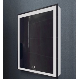 Зеркальный шкаф Mixline Минио 600*800 (ШВ) правый, сенсорный выкл, светодиодная подсветка