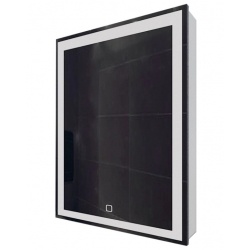 Зеркальный шкаф Mixline Минио 600*800 (ШВ) правый, сенсорный выкл, светодиодная подсветка