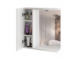 Комплект тумба Mixline Квадро 65 с раковиной Элеганс 65 и зеркалом-шкафом Mixline Квадро 65