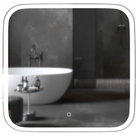 Зеркало Mixline Стив 700*680 сенсорный выключатель, светодиодная подсветка