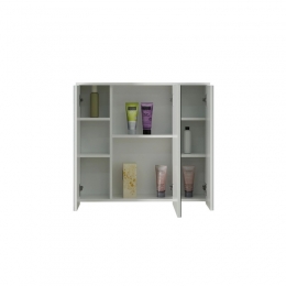 Шкаф навесной Mixline Неаполь-75 белый без подсветки