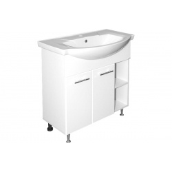 Тумба для ванной Mixline АНРИ-75 под умывальник Элеганс 75 (ПВХ)