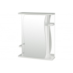 Шкаф навесной Mixline Классик-55 левый без подсветки (ПВХ)