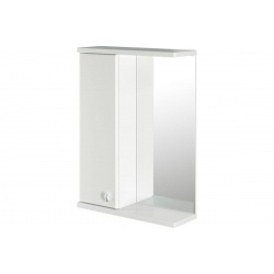 Шкаф навесной Mixline НОРД-55 левый без подсветки (ПВХ)