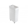 Тумба Mixline Мини 40 белая левая, под умывальник Sky-40