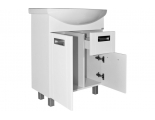 Тумба Mixline АЛЬФА-65 под умывальник Best-65 (ПВХ)