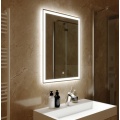 Зеркало Mixline Норма-Лайт 600х800 алюминиевый профиль, сенсор, подсветка, диммер