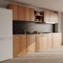 Кухонный рабочий стол 50 ольха, ЛДСП, 1 ящик