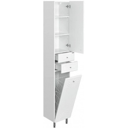 Шкаф - колонна Aquaton Домус левый белый 1A122003DO01L