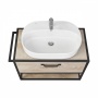 Тумба под раковину Aquaton Лофт Фабрик 80 дуб эндгрейн 1A242401LTDU0