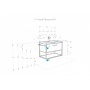 Тумба под раковину Aquaton Лофт Фабрик 80 дуб эндгрейн 1A242401LTDU0