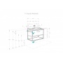 Тумба под раковину Aquaton Лофт Фабрик 80 дуб эндгрейн 1A242401LTDU0