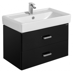 Тумба АКВАТОН Америна 60 под умывальник Тигода 60, черная