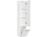 Шкаф-колонна подвесная АКВАТОН Ария М белый