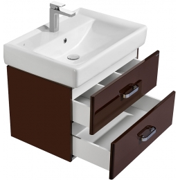 Тумба АКВАТОН Америна 60 под умывальник Тигода 60, коричневая