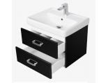 Тумба АКВАТОН Америна 70 под умывальник Тигода 70, черная