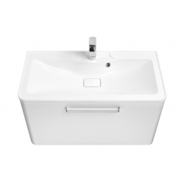 Тумба АКВАТОН Валенсия 110 белый жемчуг под умывальник Сиена М 110