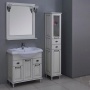 Зеркало АКВАТОН Жерона 85 белое серебро
