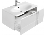 Тумба АКВАТОН Марко 80 белая, под раковину Тина 80