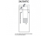 Зеркало АКВАТОН Эклипс