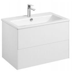 Тумба Акватон Сохо 60 Белый глянец под раковину Элина 60