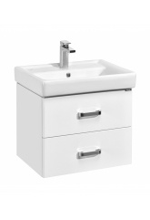 Комплект тумба АКВАТОН Америна 60 Белая с раковиной Тигода 60